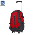 The new waterproof nylon school trolley backpack for travel